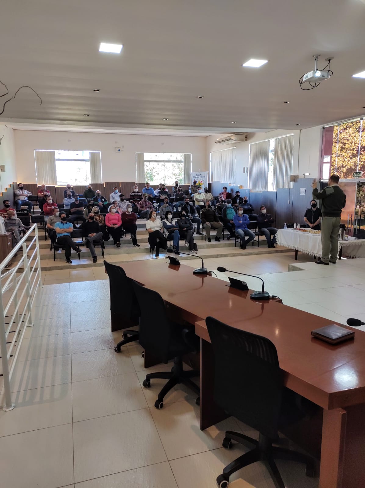 Vereadores participaram de Palestra sobre Segurança Pública