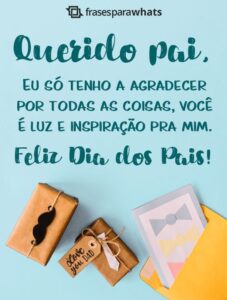 A Câmara Municipal de Vereadores Parabeniza pela passagem dos Dia dos Pais