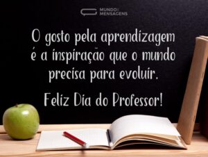FELIZ DIA DO PROFESSOR
