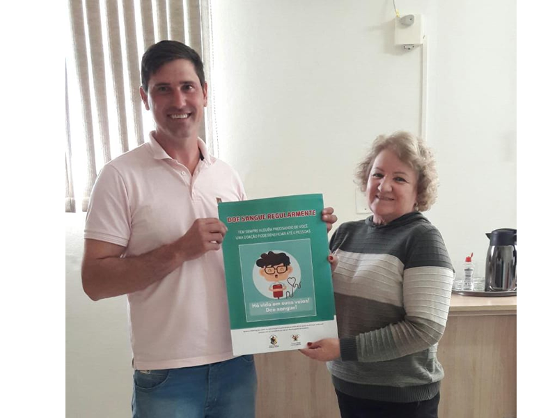 Há vida em suas veias! Doe sangue!