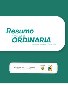 RESUMO DA 10ª SESSÃO ORDINÁRIA DE 2025
